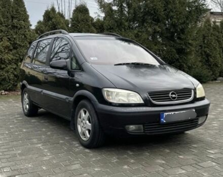 Черный Опель Зафира, объемом двигателя 1.8 л и пробегом 280 тыс. км за 2600 $, фото 1 на Automoto.ua