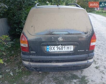 Черный Опель Зафира, объемом двигателя 1.8 л и пробегом 210 тыс. км за 4000 $, фото 6 на Automoto.ua