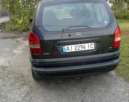 Чорний Опель Зафіра, об'ємом двигуна 2 л та пробігом 245 тис. км за 2613 $, фото 5 на Automoto.ua
