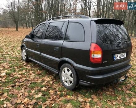 Черный Опель Зафира, объемом двигателя 1.8 л и пробегом 253 тыс. км за 4700 $, фото 4 на Automoto.ua