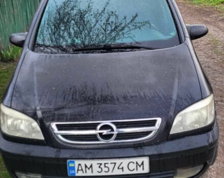 Черный Опель Зафира, объемом двигателя 2 л и пробегом 1 тыс. км за 3800 $, фото 8 на Automoto.ua