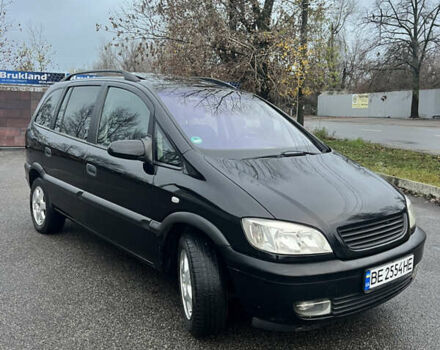 Черный Опель Зафира, объемом двигателя 2.2 л и пробегом 342 тыс. км за 4299 $, фото 6 на Automoto.ua