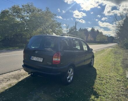 Черный Опель Зафира, объемом двигателя 2 л и пробегом 230 тыс. км за 1800 $, фото 2 на Automoto.ua