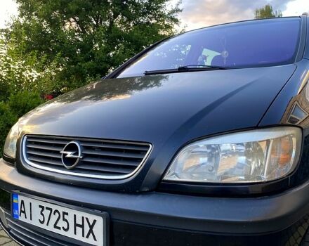 Чорний Опель Зафіра, об'ємом двигуна 2 л та пробігом 355 тис. км за 4000 $, фото 2 на Automoto.ua