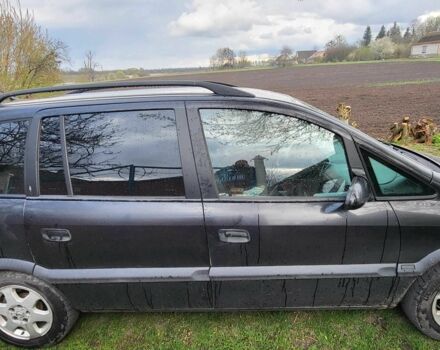 Черный Опель Зафира, объемом двигателя 2 л и пробегом 1 тыс. км за 3800 $, фото 2 на Automoto.ua