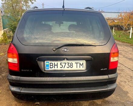 Черный Опель Зафира, объемом двигателя 2 л и пробегом 0 тыс. км за 2800 $, фото 1 на Automoto.ua