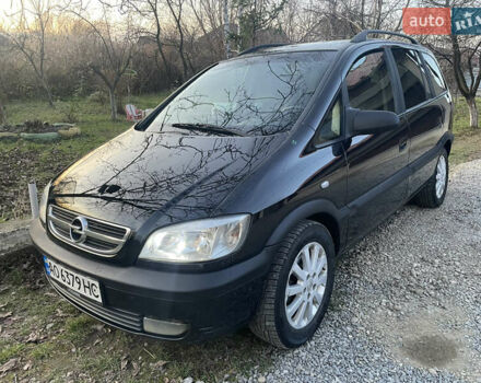 Черный Опель Зафира, объемом двигателя 2 л и пробегом 400 тыс. км за 4000 $, фото 7 на Automoto.ua