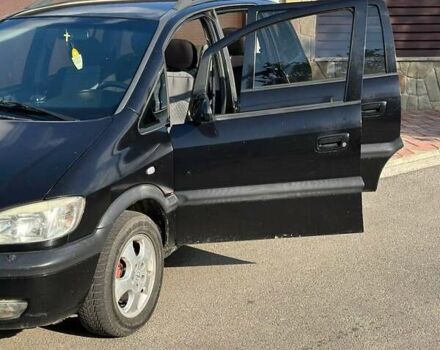 Черный Опель Зафира, объемом двигателя 2.2 л и пробегом 298 тыс. км за 3600 $, фото 8 на Automoto.ua