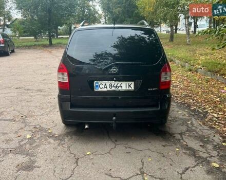 Опель Зафіра 2003 у Черкасах на Automoto.ua Чорний Опель Зафіра, об'ємом двигуна 2.17 л та пробігом 154 тис. км за 4400 $, фото 14 на Automoto.ua