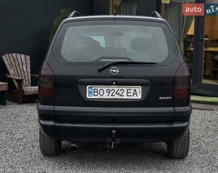Чорний Опель Зафіра, об'ємом двигуна 2.2 л та пробігом 298 тис. км за 2999 $, фото 13 на Automoto.ua