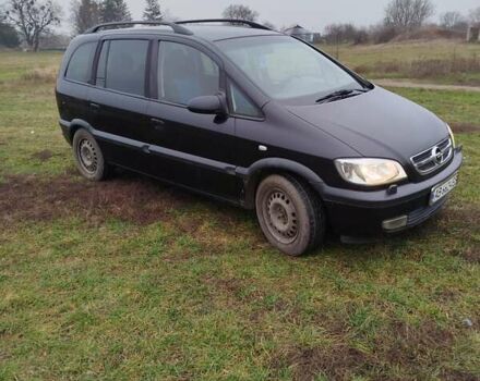 Чорний Опель Зафіра, об'ємом двигуна 2.2 л та пробігом 294 тис. км за 4300 $, фото 1 на Automoto.ua