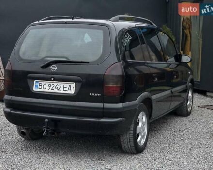 Чорний Опель Зафіра, об'ємом двигуна 2.2 л та пробігом 298 тис. км за 2999 $, фото 8 на Automoto.ua
