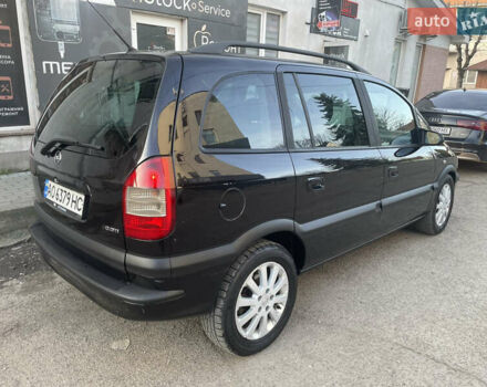 Черный Опель Зафира, объемом двигателя 2 л и пробегом 400 тыс. км за 4000 $, фото 2 на Automoto.ua