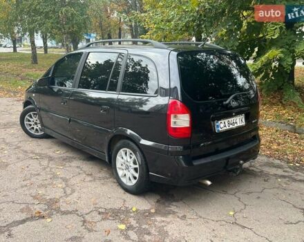 Опель Зафіра 2003 у Черкасах на Automoto.ua Чорний Опель Зафіра, об'ємом двигуна 2.17 л та пробігом 154 тис. км за 4400 $, фото 13 на Automoto.ua