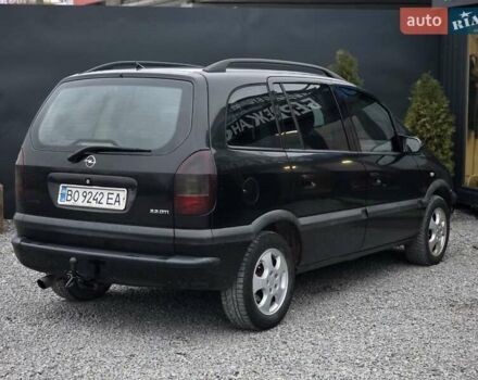 Чорний Опель Зафіра, об'ємом двигуна 2.2 л та пробігом 298 тис. км за 2999 $, фото 10 на Automoto.ua
