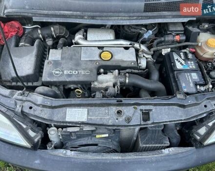 Черный Опель Зафира, объемом двигателя 2 л и пробегом 316 тыс. км за 3500 $, фото 1 на Automoto.ua