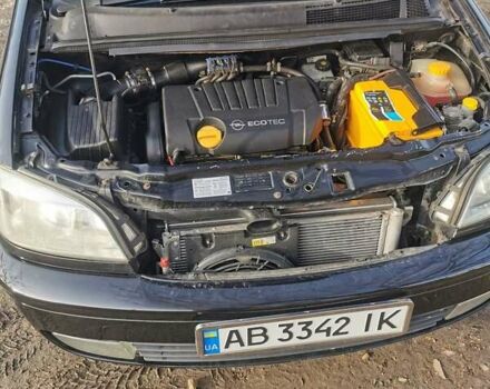 Черный Опель Зафира, объемом двигателя 1.8 л и пробегом 235 тыс. км за 4900 $, фото 13 на Automoto.ua