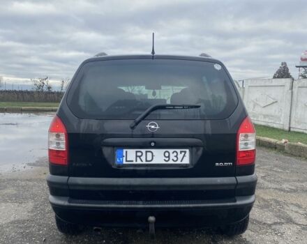 Черный Опель Зафира, объемом двигателя 2 л и пробегом 287 тыс. км за 2450 $, фото 6 на Automoto.ua
