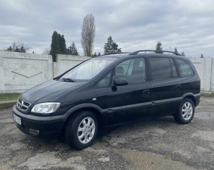 Черный Опель Зафира, объемом двигателя 2 л и пробегом 287 тыс. км за 2450 $, фото 4 на Automoto.ua
