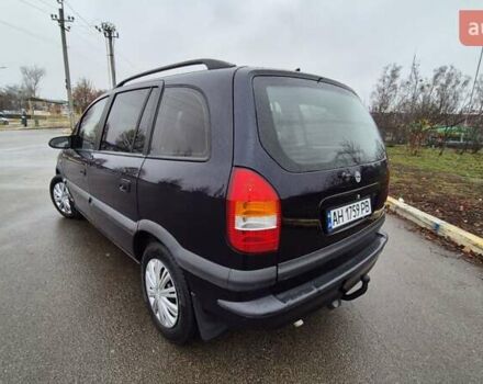 Черный Опель Зафира, объемом двигателя 1.8 л и пробегом 208 тыс. км за 4350 $, фото 7 на Automoto.ua