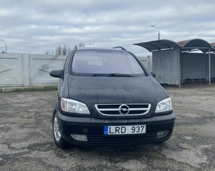 Черный Опель Зафира, объемом двигателя 2 л и пробегом 287 тыс. км за 2450 $, фото 1 на Automoto.ua
