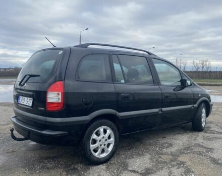 Черный Опель Зафира, объемом двигателя 2 л и пробегом 287 тыс. км за 2450 $, фото 3 на Automoto.ua