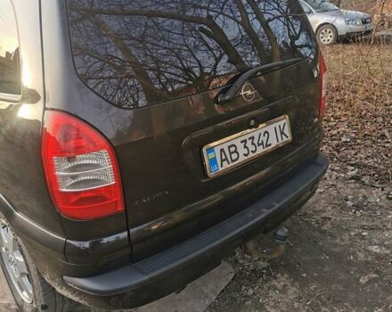Черный Опель Зафира, объемом двигателя 1.8 л и пробегом 235 тыс. км за 4900 $, фото 7 на Automoto.ua