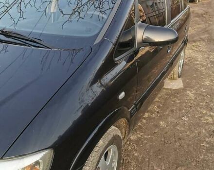Черный Опель Зафира, объемом двигателя 1.8 л и пробегом 235 тыс. км за 4900 $, фото 4 на Automoto.ua