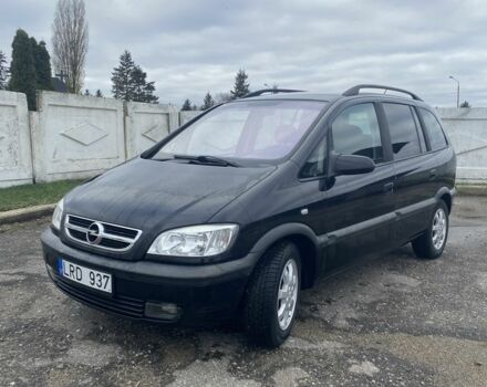 Черный Опель Зафира, объемом двигателя 2 л и пробегом 287 тыс. км за 2450 $, фото 2 на Automoto.ua