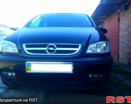 Черный Опель Зафира, объемом двигателя 1.8 л и пробегом 189 тыс. км за 4700 $, фото 6 на Automoto.ua