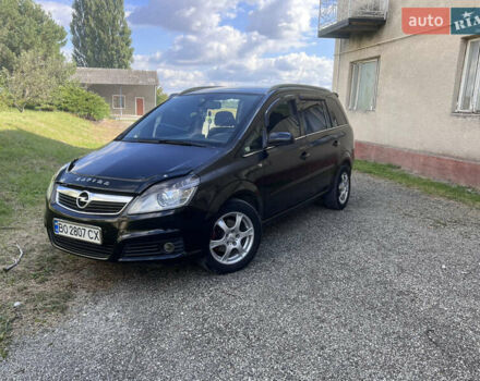 Чорний Опель Зафіра, об'ємом двигуна 1.8 л та пробігом 444 тис. км за 4250 $, фото 13 на Automoto.ua