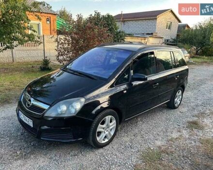 Чорний Опель Зафіра, об'ємом двигуна 1.91 л та пробігом 320 тис. км за 4850 $, фото 18 на Automoto.ua