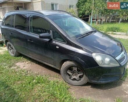 Чорний Опель Зафіра, об'ємом двигуна 1.9 л та пробігом 417 тис. км за 4700 $, фото 7 на Automoto.ua