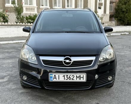 Чорний Опель Зафіра, об'ємом двигуна 1.6 л та пробігом 250 тис. км за 4450 $, фото 7 на Automoto.ua