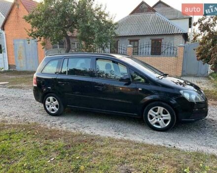Чорний Опель Зафіра, об'ємом двигуна 1.91 л та пробігом 320 тис. км за 4850 $, фото 14 на Automoto.ua