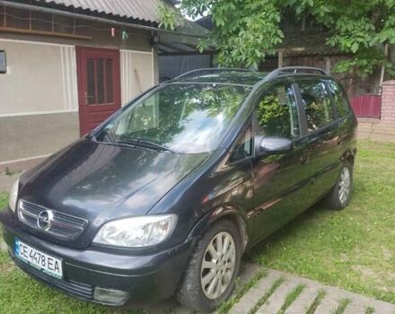 Черный Опель Зафира, объемом двигателя 2 л и пробегом 244 тыс. км за 4999 $, фото 4 на Automoto.ua