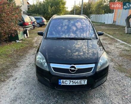 Чорний Опель Зафіра, об'ємом двигуна 1.91 л та пробігом 320 тис. км за 4850 $, фото 9 на Automoto.ua