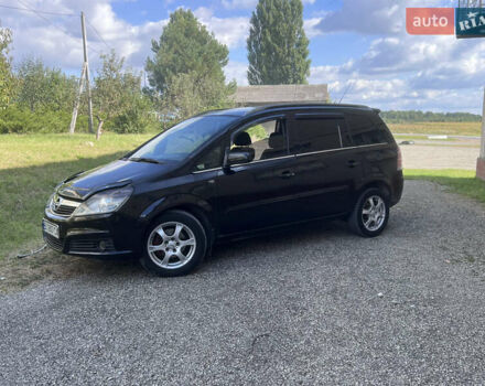 Чорний Опель Зафіра, об'ємом двигуна 1.8 л та пробігом 444 тис. км за 4250 $, фото 16 на Automoto.ua