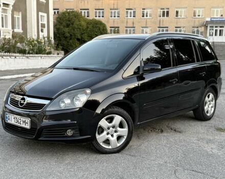 Чорний Опель Зафіра, об'ємом двигуна 1.6 л та пробігом 250 тис. км за 4450 $, фото 1 на Automoto.ua