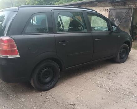 Чорний Опель Зафіра, об'ємом двигуна 1.9 л та пробігом 295 тис. км за 3500 $, фото 6 на Automoto.ua