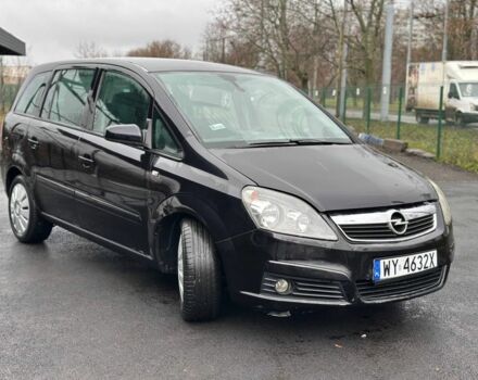 Чорний Опель Зафіра, об'ємом двигуна 1.9 л та пробігом 123 тис. км за 2400 $, фото 1 на Automoto.ua