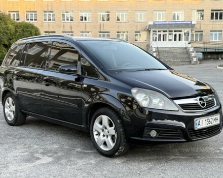 Чорний Опель Зафіра, об'ємом двигуна 1.6 л та пробігом 250 тис. км за 4450 $, фото 9 на Automoto.ua