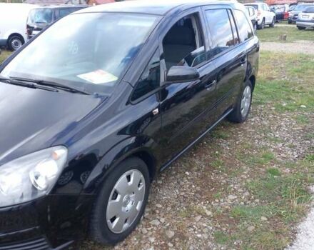 Чорний Опель Зафіра, об'ємом двигуна 1.6 л та пробігом 200 тис. км за 5350 $, фото 6 на Automoto.ua