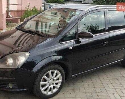 Чорний Опель Зафіра, об'ємом двигуна 1.6 л та пробігом 210 тис. км за 5100 $, фото 2 на Automoto.ua