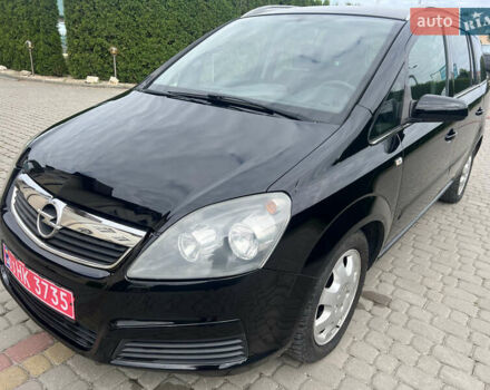 Чорний Опель Зафіра, об'ємом двигуна 1.6 л та пробігом 215 тис. км за 5290 $, фото 18 на Automoto.ua