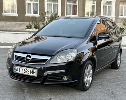 Чорний Опель Зафіра, об'ємом двигуна 1.6 л та пробігом 250 тис. км за 4450 $, фото 2 на Automoto.ua