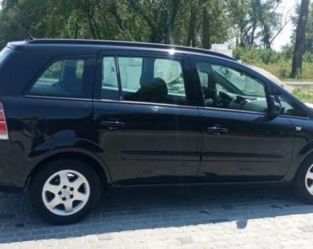 Чорний Опель Зафіра, об'ємом двигуна 1.6 л та пробігом 268 тис. км за 4770 $, фото 6 на Automoto.ua