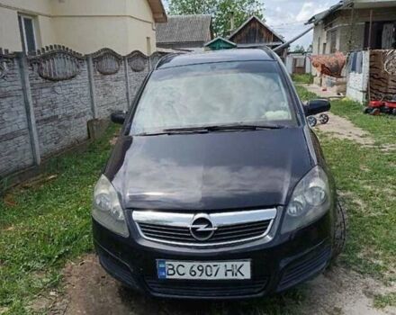 Чорний Опель Зафіра, об'ємом двигуна 1.9 л та пробігом 417 тис. км за 4700 $, фото 1 на Automoto.ua