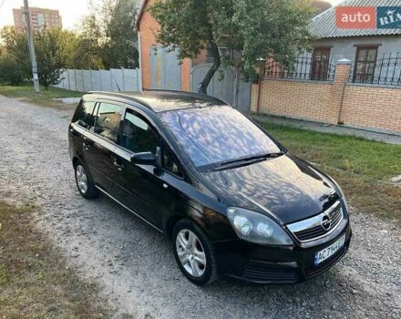 Чорний Опель Зафіра, об'ємом двигуна 1.91 л та пробігом 320 тис. км за 4850 $, фото 17 на Automoto.ua