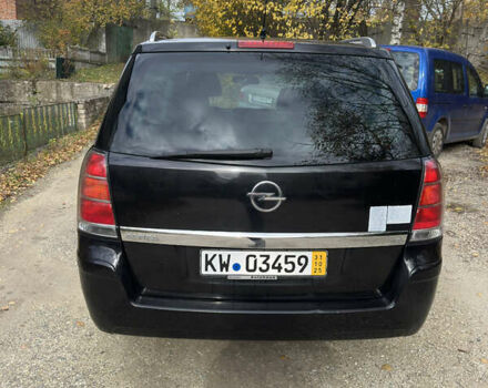 Черный Опель Зафира, объемом двигателя 1.8 л и пробегом 167 тыс. км за 5300 $, фото 10 на Automoto.ua